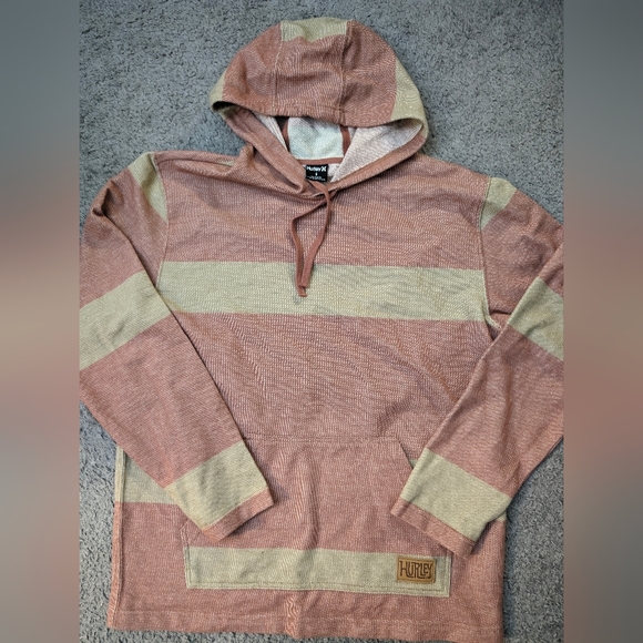 Men's (S) Modern Surf Poncho Hoodie - Zion Rust - Picture 4 of 7